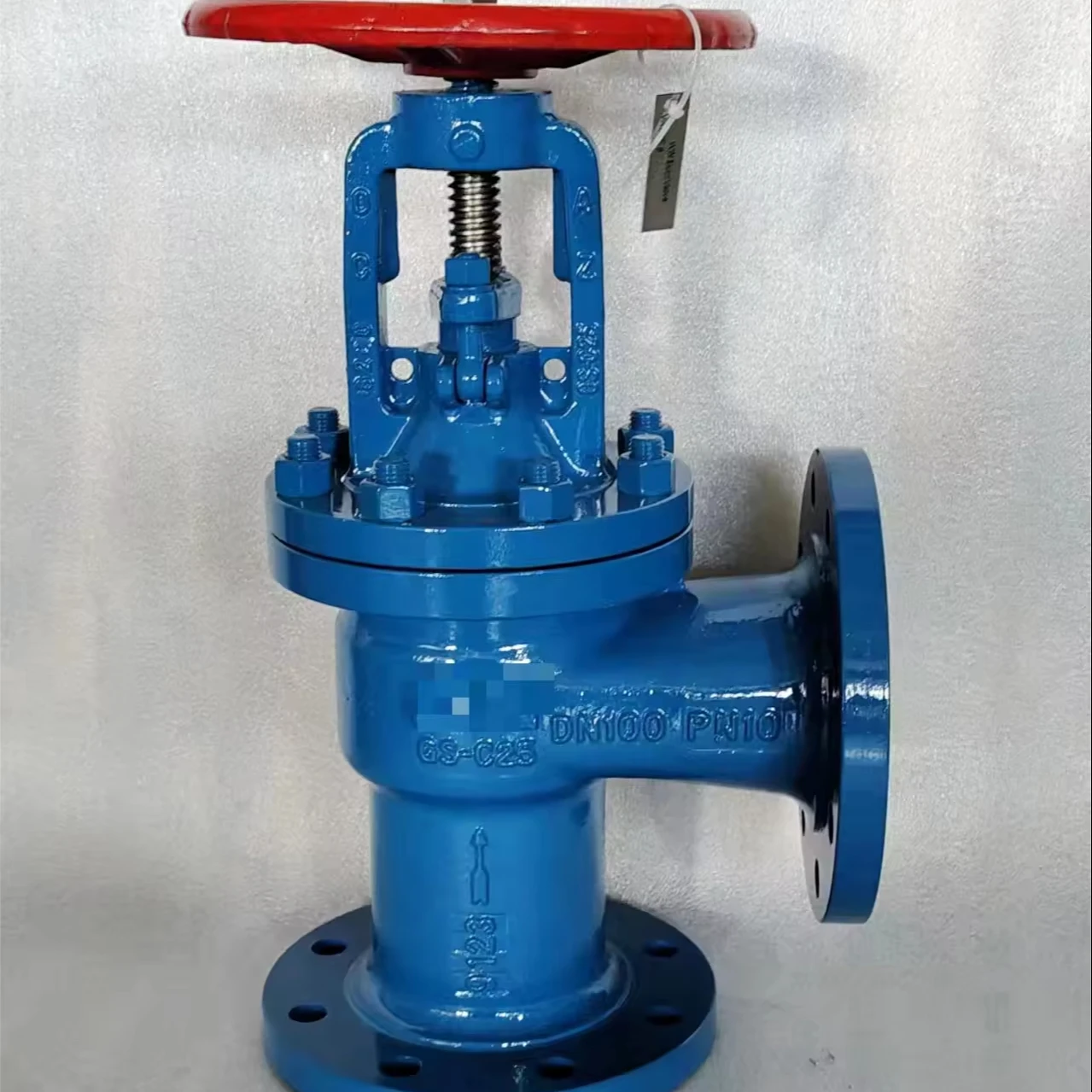 DIN STAINLESS STEEL ANGLE STOP VALVE  PN16