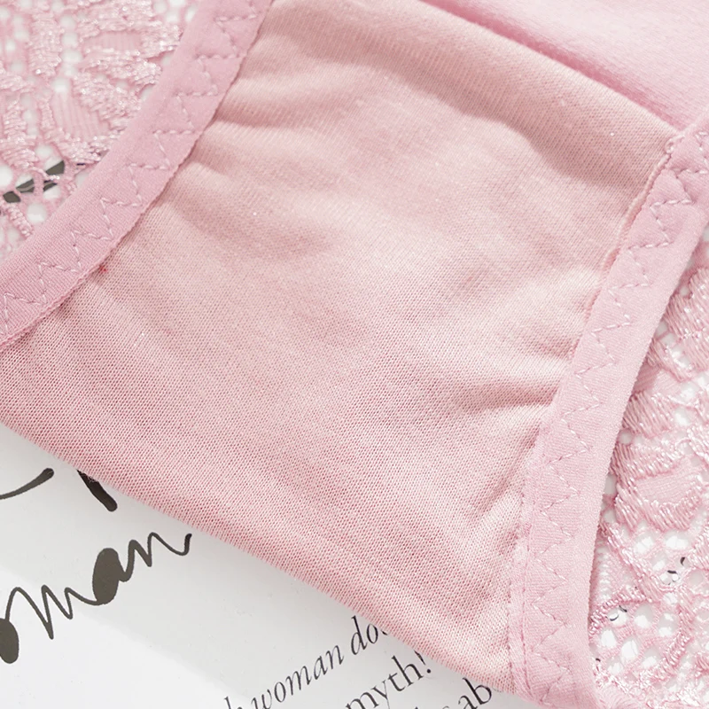 4XL Plus Size Ladies Sexy Panty Seamless Floral Lace Cut big size Underwear very fat woman panties mature women panties