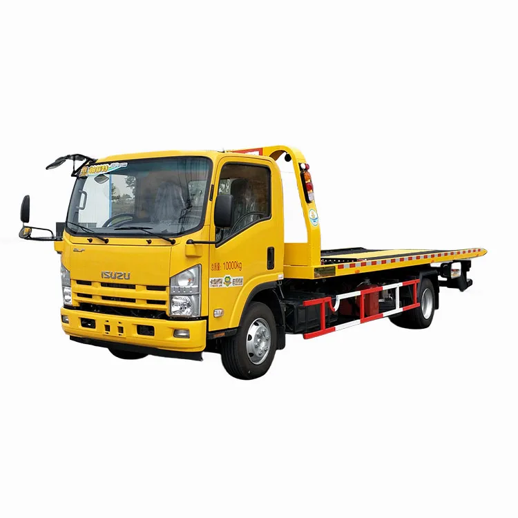 5 ton Flatbed Under Wheel Lift Left Hand Drive Tow Truck