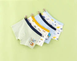 Kids Underwear Boys Children S Panties High Quality Fancy 95 Cotton Sex Cartoon Casual Animals OEM Spandex Style Time Lead Color