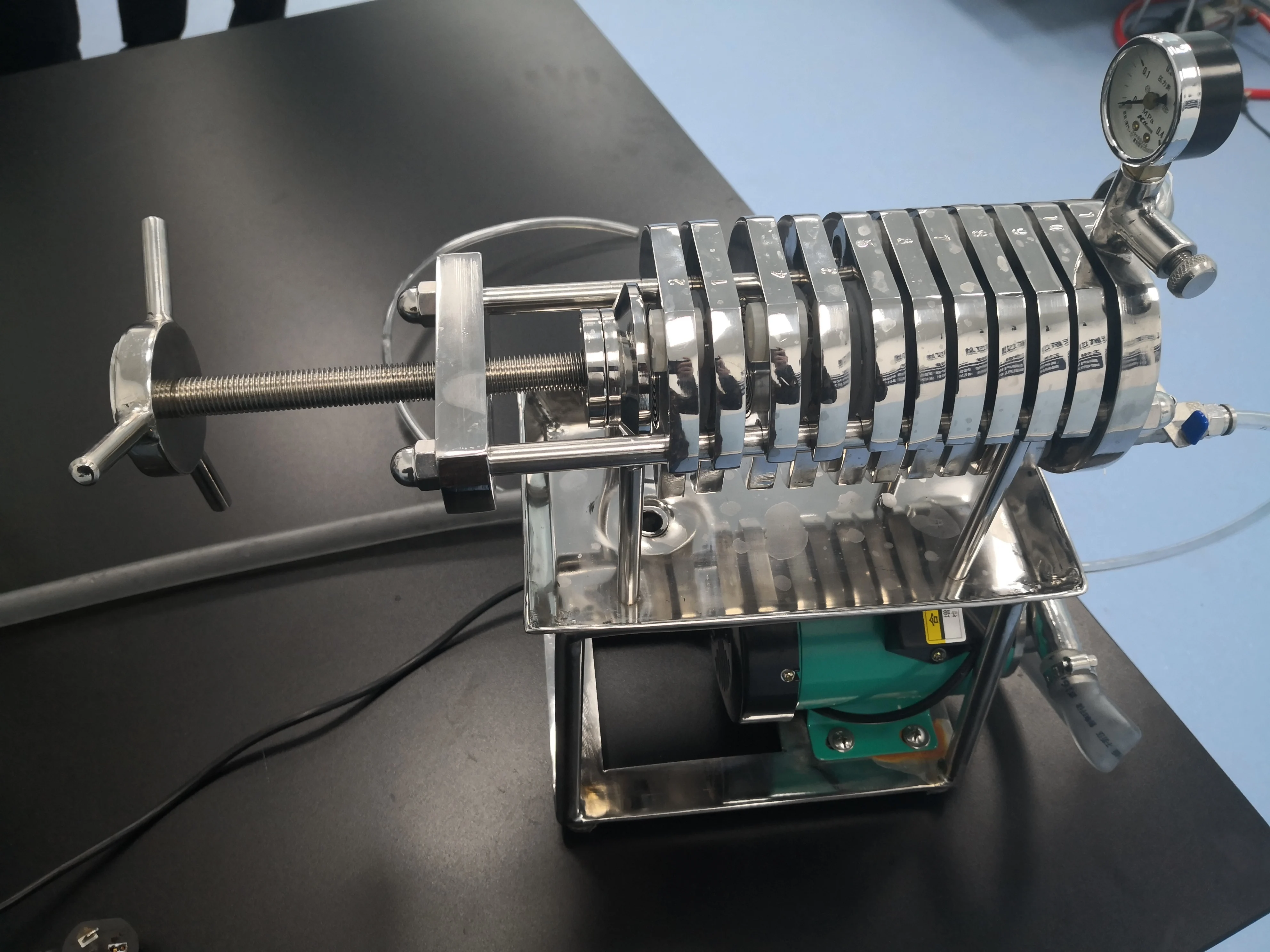 Perfume filter press Small automatic plate frame filter