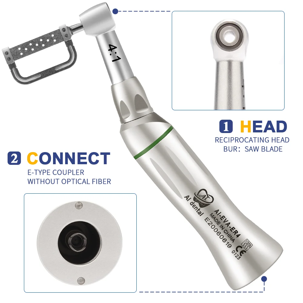 Стоматологический ортодонтический наконечник под углом 4:1 низкоскоростной система IPR наконечники eva инструменты для лечения корневого канала стоматологические ремонта
