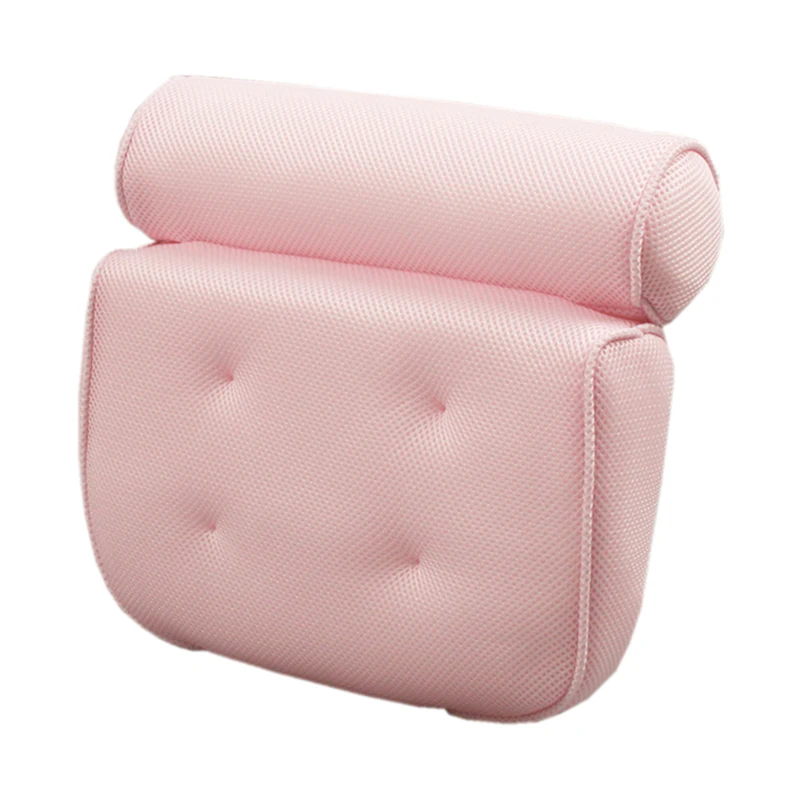 Factory directly washable massage waterproof 3d bath pillow