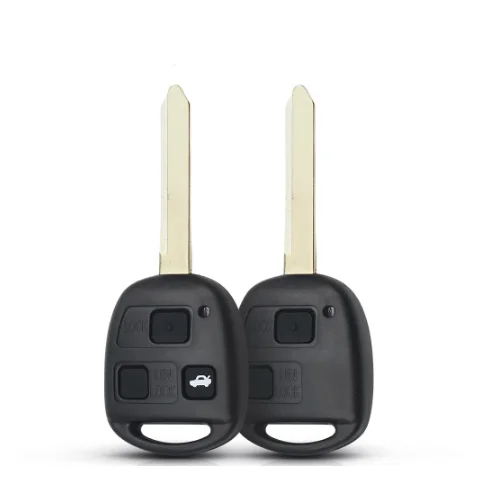 10X2/3 кнопок для замены Toyota Yaris Avensis Corolla RAV4 Echo Camry Fob дистанционный ключ корпус крышка корпуса TOY47 лезвие
