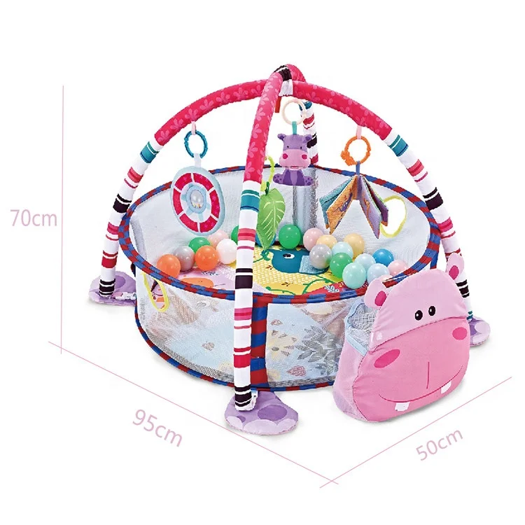 Baby Activity Gym Playmat Baby Fitness Rack Cloth Material Crawling Mat Enlightenment Toys Game Mat