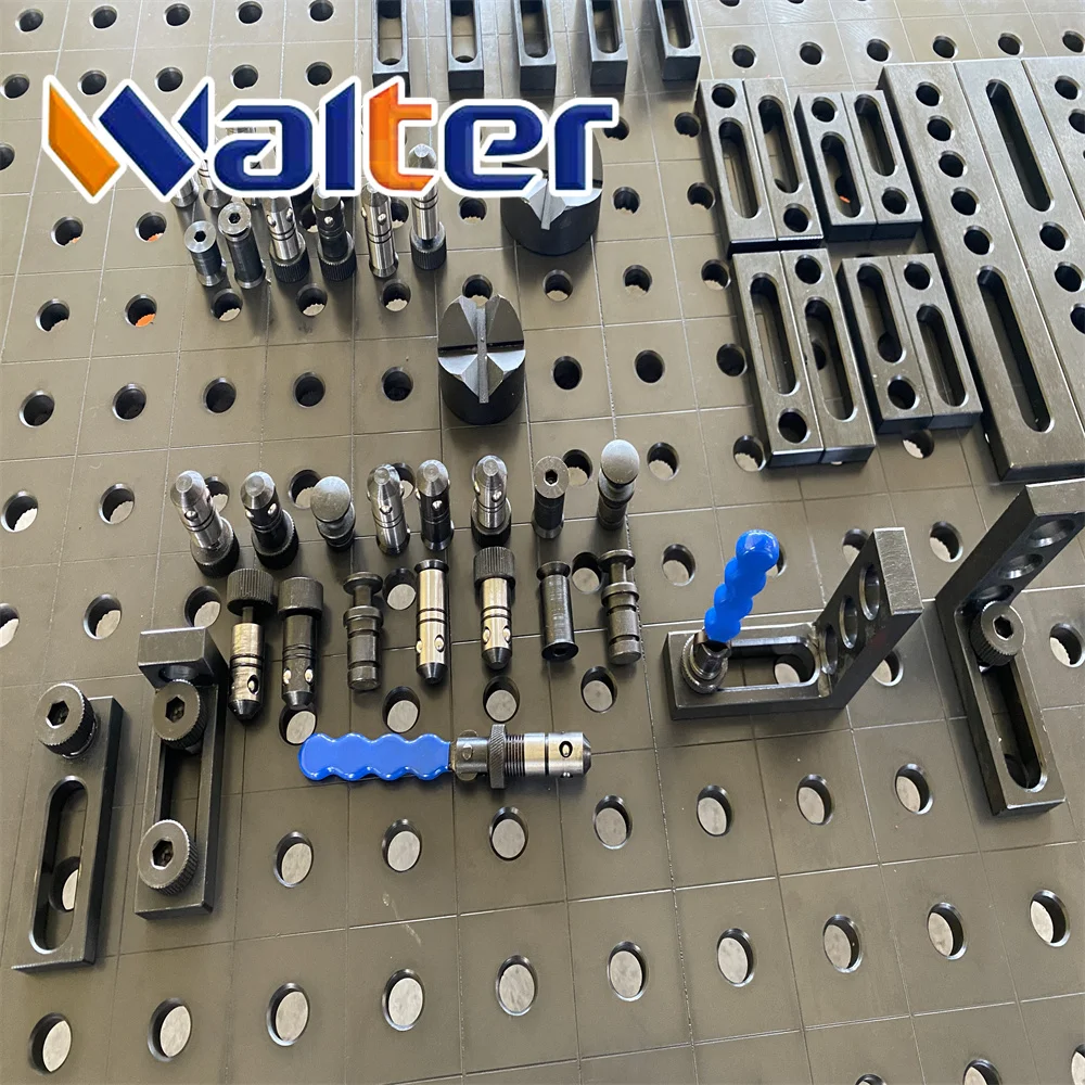 China 3D welding table accessories sets Q355 steel HT300 cast iron durable accessories jigs clamps fixtures OEM accessories