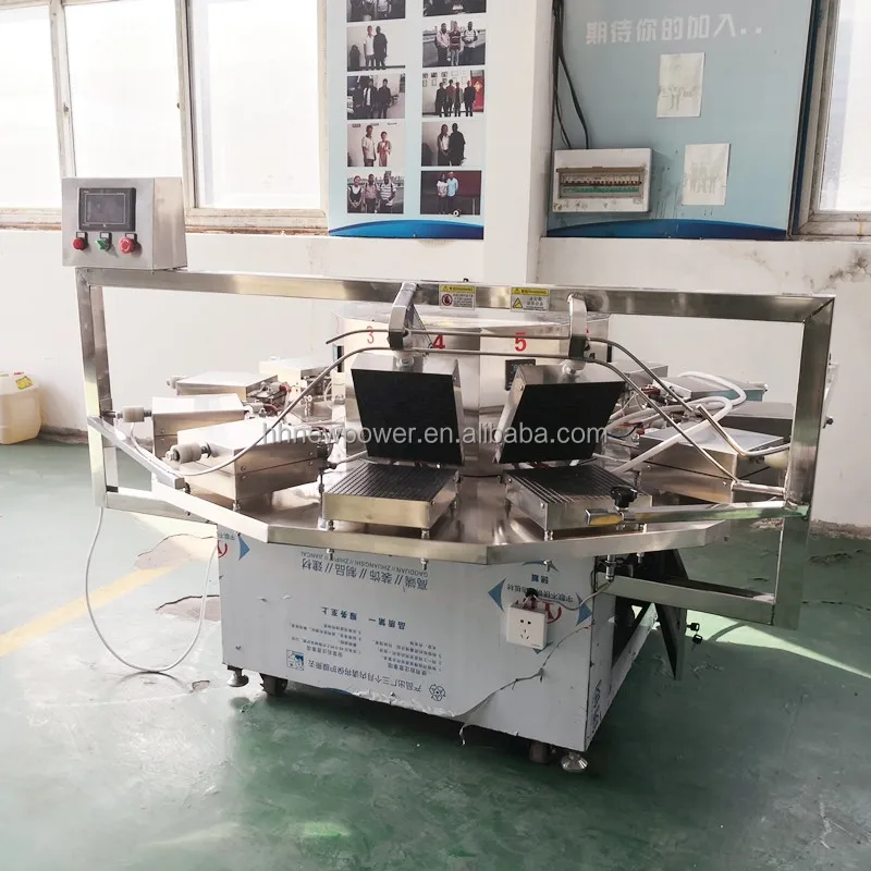 Машина для изготовления вафель хлеба Maquina electrica para Hacer gofres de Cono Helado