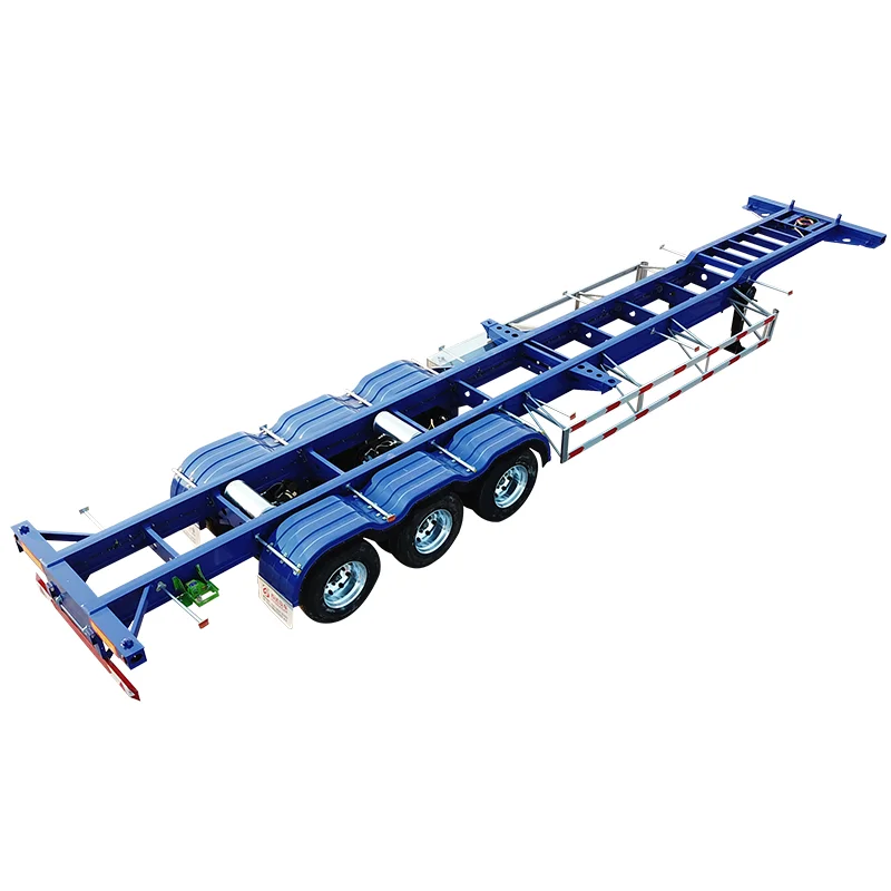 aluminum 40ft container trailer container trailer carrier transporter car trailer for container