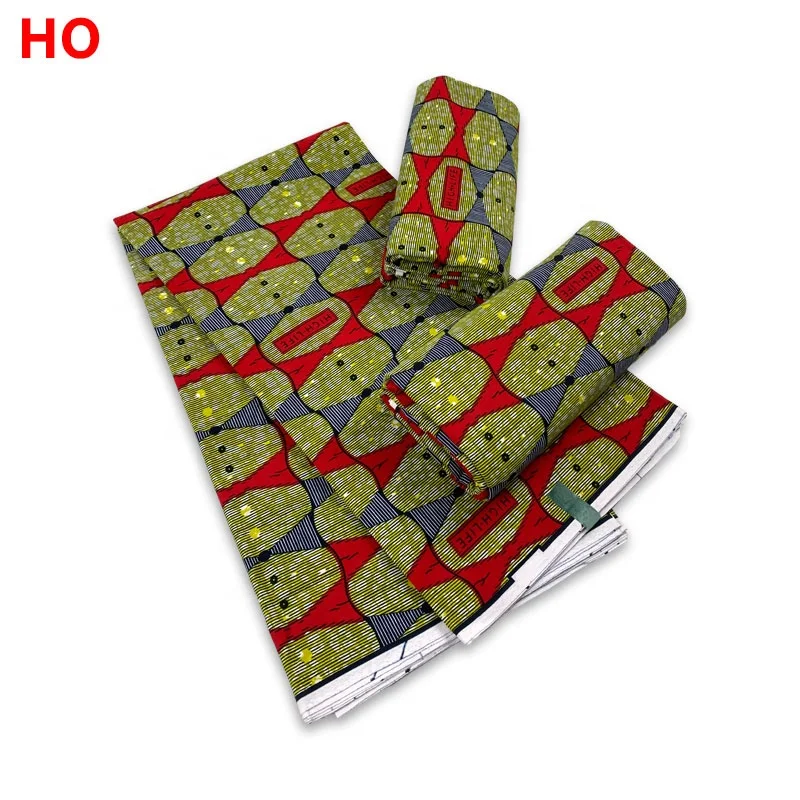 ACI Low Price Low Price Latest African Wax Fabric Soft Quality African Fabrics Real Wax Cotton Pagne Hollandaise 6 Yards/Piece