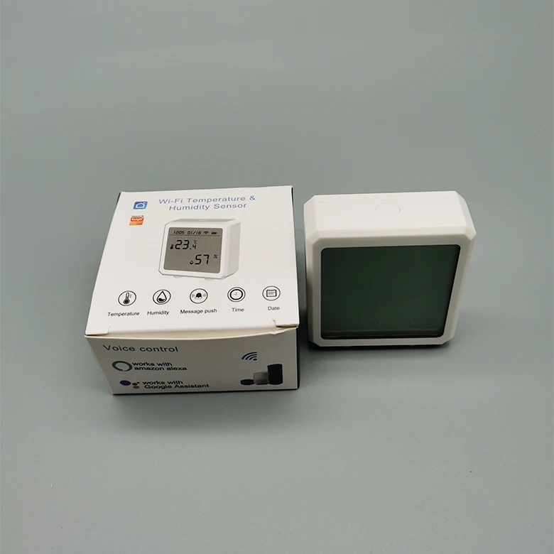 Tuya Smart Wireless Household Indoor Temperature Display Digital Thermometer Hygrometer For Smart Home System