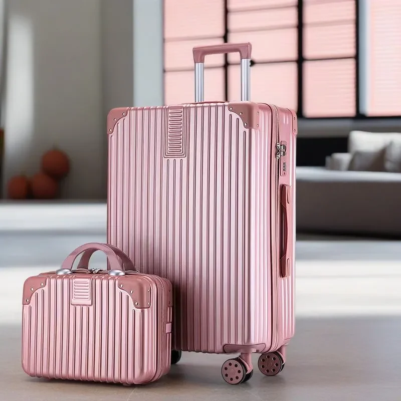 Aluminum large bags carry de duffle electric foldable leather luggage maletas on scooter sets suitcases travel valises voyage