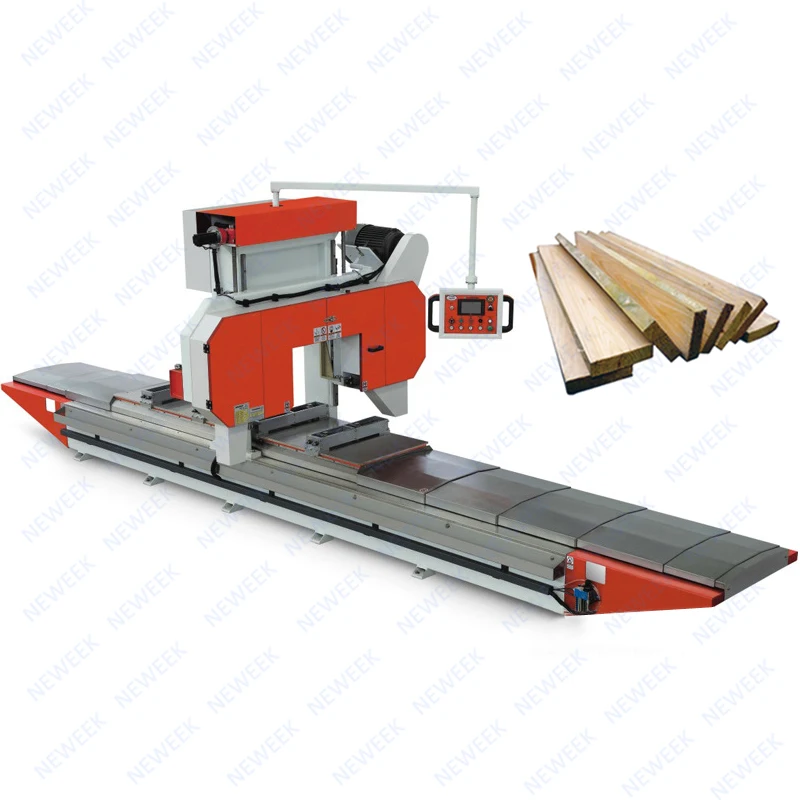 NEWEEK CE log Portable Band Sawmill cnc wood cutting circular saw machines horizontal wood band saw