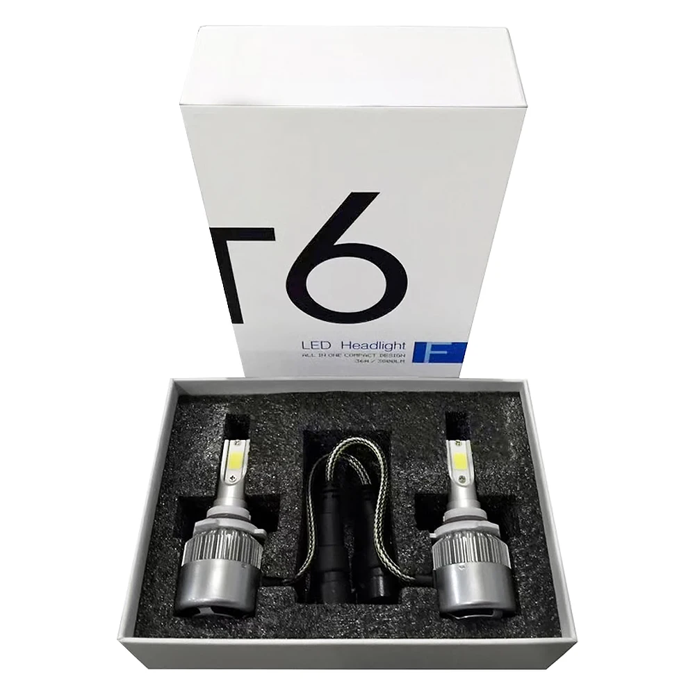 Лидер продаж, умная автомобильная светодиодная фара, лазерная водонепроницаемая лампа, автомобильная новая c6 9005 9006 h7 h11 HB3 HB4, светодиодная h4 светодиодная фара