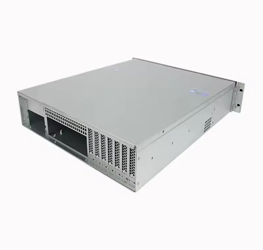 2U Rackmount Server case chassis with 8 bays hot swap 80mm fans SATA/SAS Drive Bay for large storage