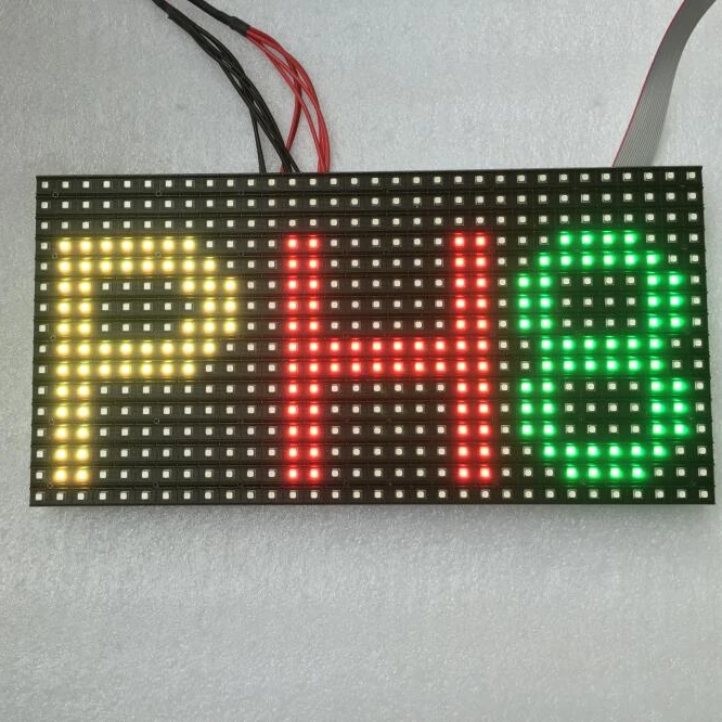 P8 Outdoor Led Display Smd Screen Panel Advertising Module 256mm X 128mm P0.95/P1.27/P1.46/P1.5