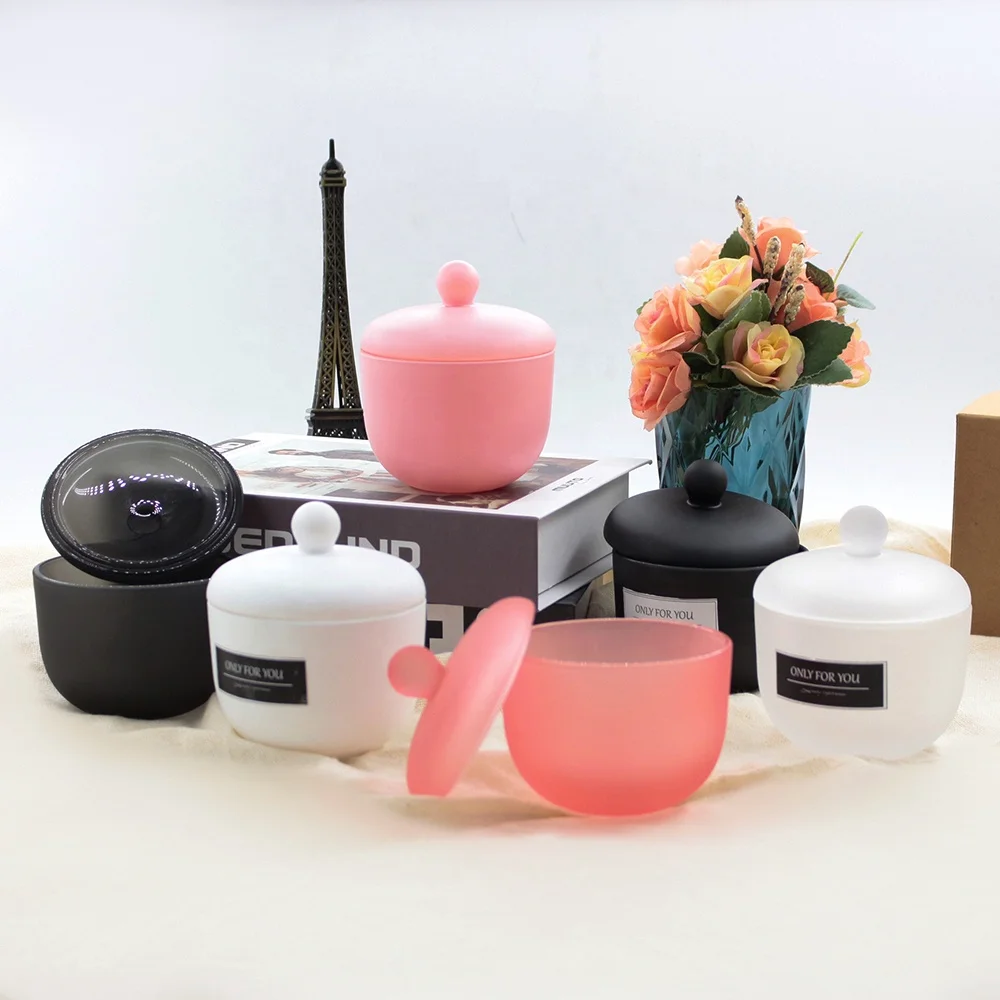 LANGXU christmas wedding favor dessert table matte pink white black candy machine  packaging jars for candy buffet  wholesale