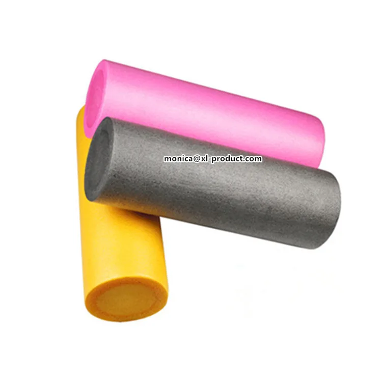 Round shape solid Yoga Pilates high density Foam Roller for Muscle Massage