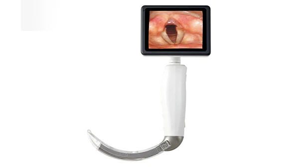 Portable Medical Visual Laryngopharyngeal Mirror 3.5 Inch OLED Screen Reusable Video Laryngoscope for ENT