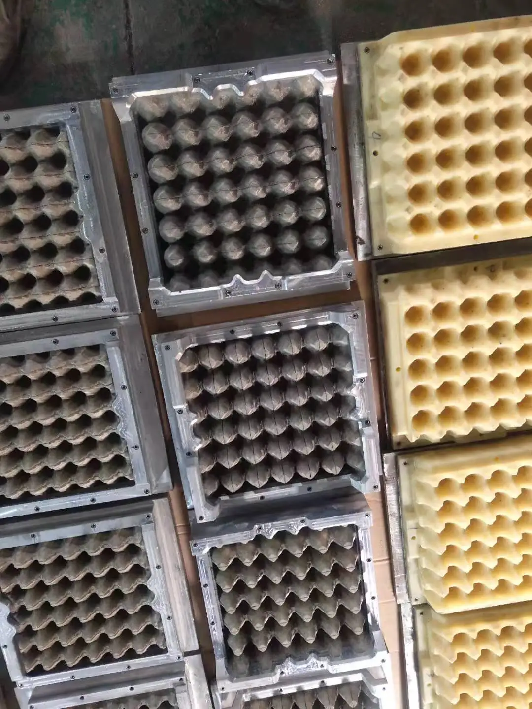 Customized Making Egg Tray, Box Mold, Various Lining Packaging Mold Manufacturing