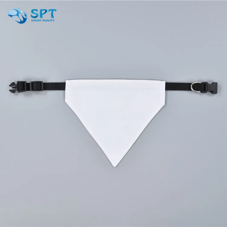 Hot Selling  In Stock Sublimation Pet Scarf Blanks Printed Wholesale Dog Bandana