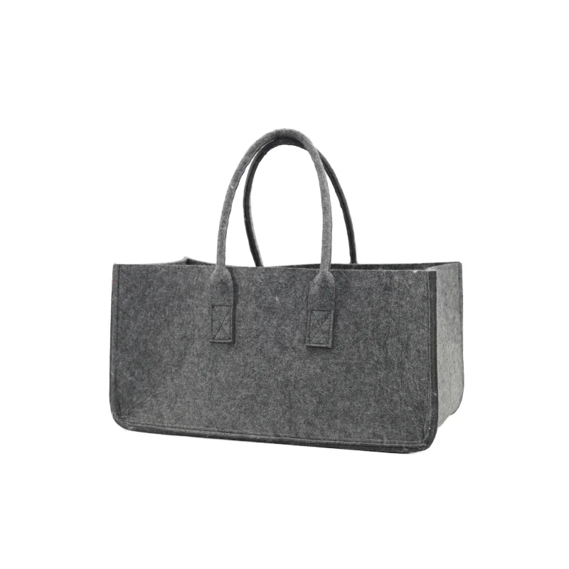 Large Capacity Portable Storage Tote Basket with Open Closure Unisex Folding Organizer for Firewood Bucket Bag Letter Decoration