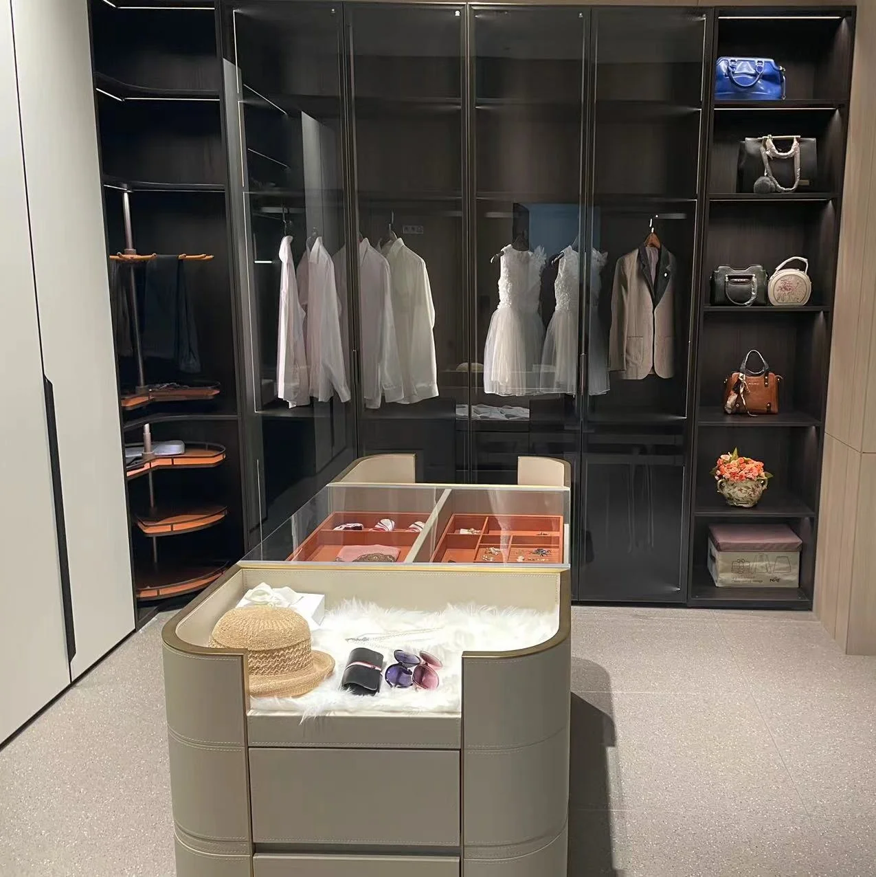 NAAFI современный легкий роскошный стиль высокое качество краска walk-in гардероб