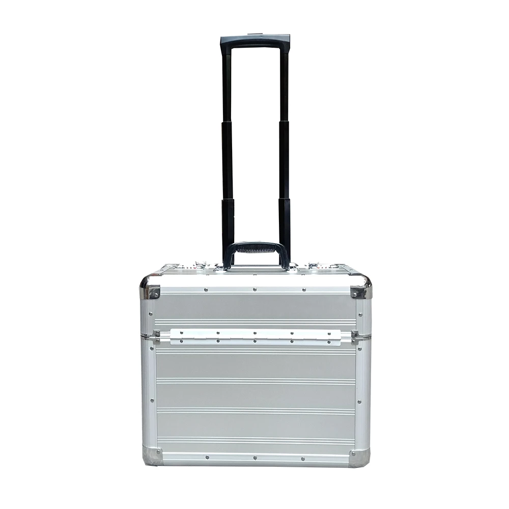 Hot sale  Female male aluminum frame new wear-resistant universal wheel silent password travel box boarding suitcase