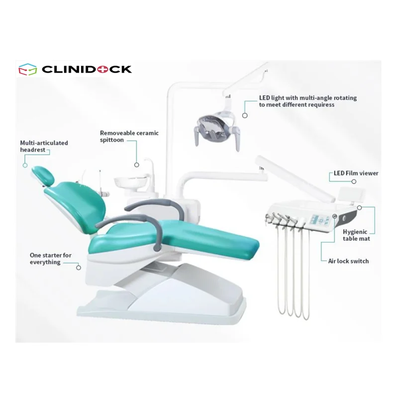 Top Sale and High Quality  Economic Type Dental Unit & Chair with Dentist tools