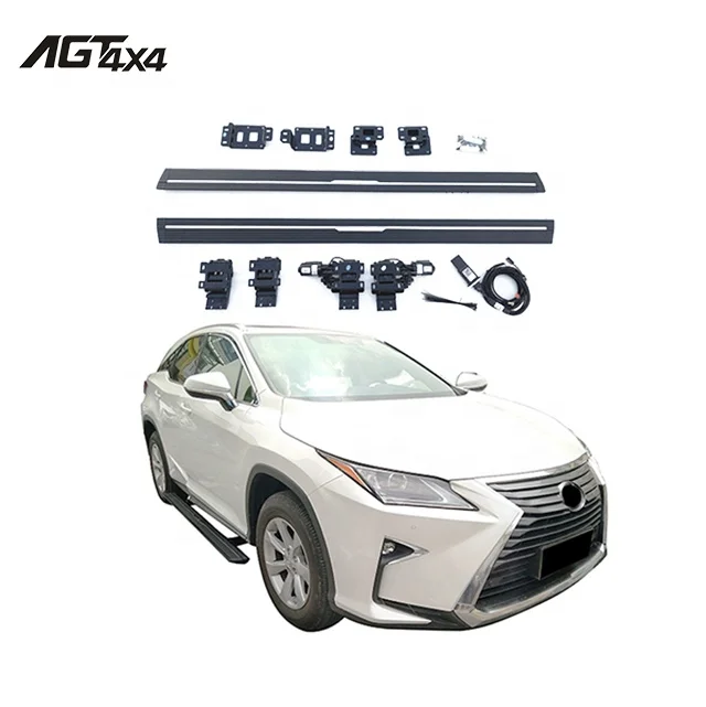 AGT4X4 Auto Accessories electric side step for Lexus RX200T RX350 2016 power side bar Aluminum Automatic Running Board