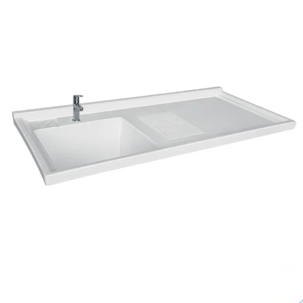 New Model Cabinet Laundry Sink with Wash Board