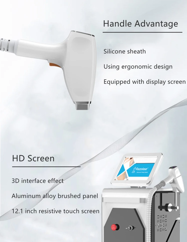 2023 Sincoheren 808 755 1064nm Permanent And Painless Hair Removal Diode Laser 808nm diode laser hair removal beauty machine