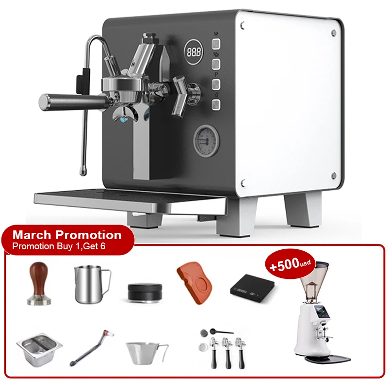 Ready Stock Available Cc Ce Italian Pump Commercial Single Group Semi-Automatic Cafe Espresso Machines For Sale