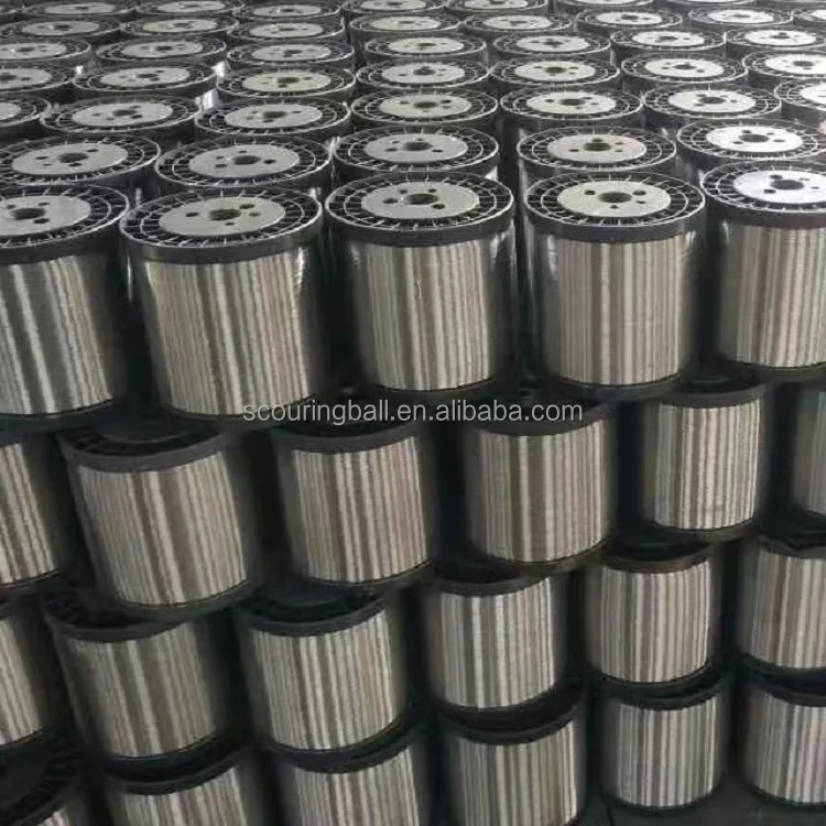 Сырье AISI 410 430 проволока из нержавеющей стали железная стальная для изготовления кухонного скруббеля