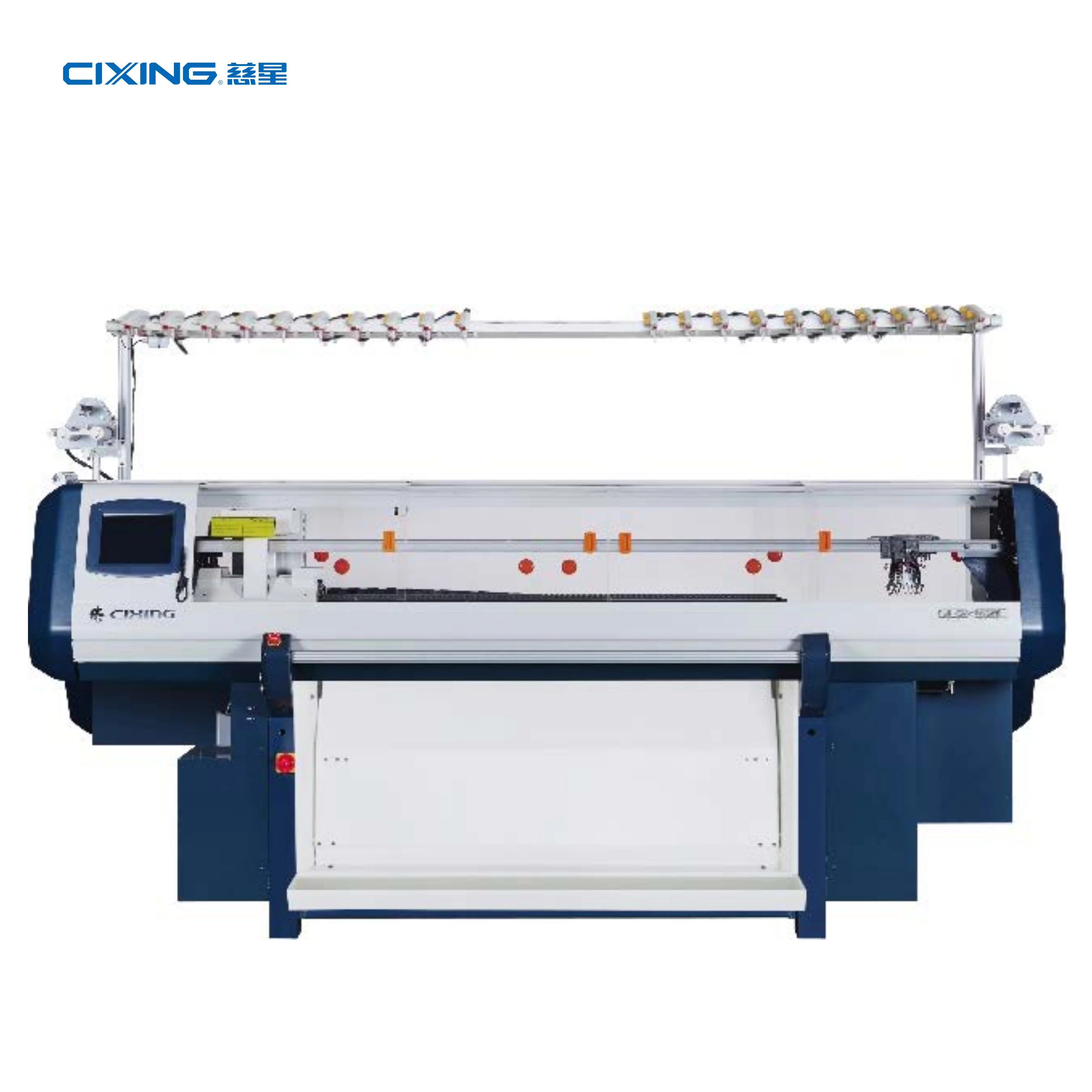 Трикотажная Машина Steiger, компьютеризированная плоская, 16 калибров, три системы, 45 дюймов