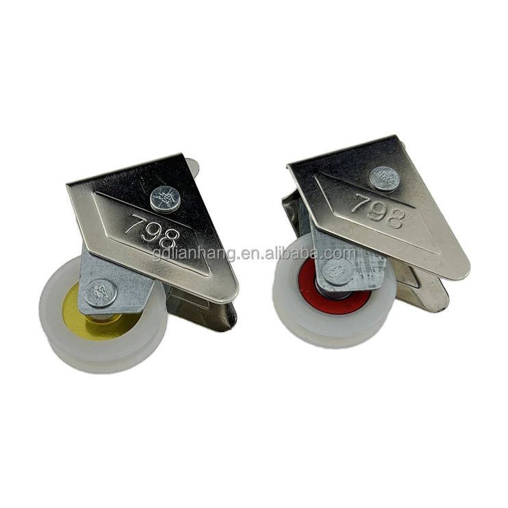 Wholesale OEM Double Wheel Roller Sliding Window Roller Steel Balcony Sliding Window Roller