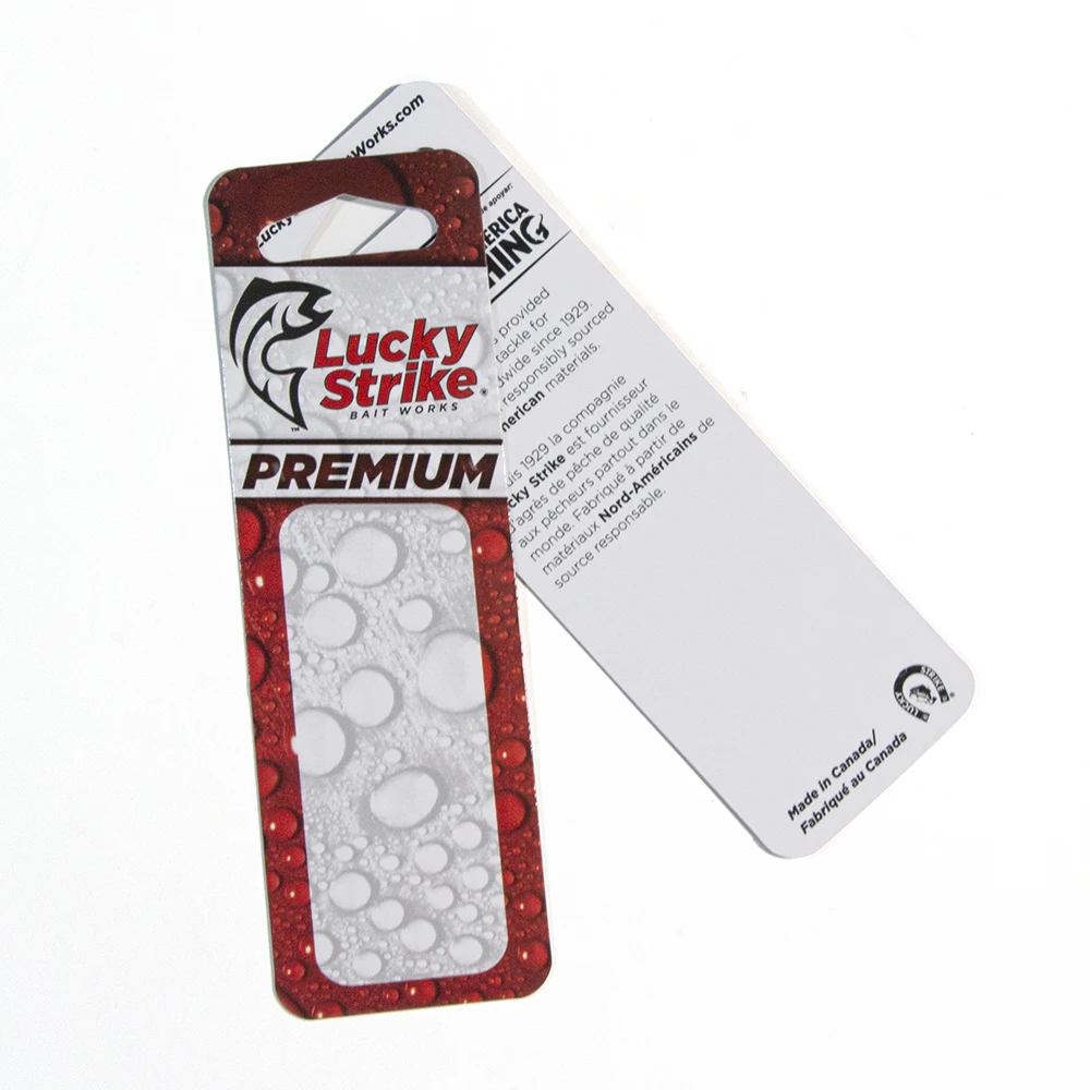 Customized Logo Luxury Clothing Garment Hanging Card Transparent  Plastic Paper Clothes Jeans Hang Tags