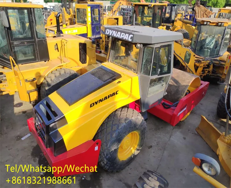 used Dynapac Road Roller CA602D with superior working condition/Original CA25D CA30D Dynapac Brand