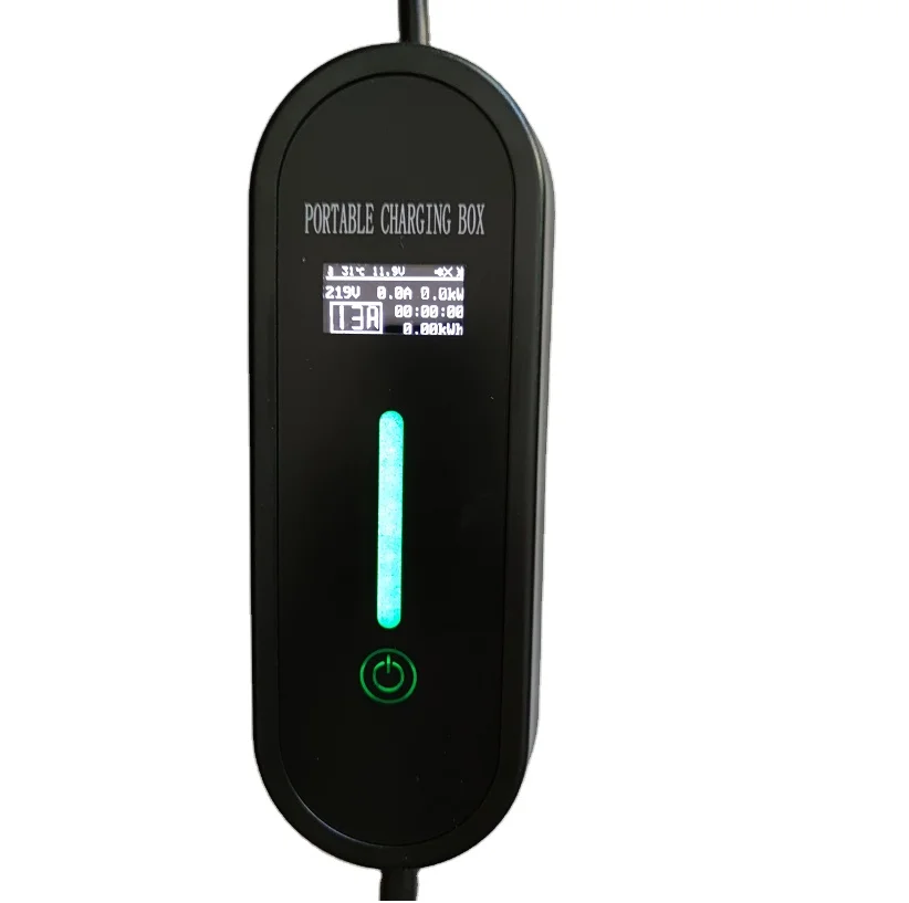 IEC62196 J1772 Type 2 8A 10A 13A16A Mode 2 Level 2 AC Ev Charger  EVSE Portable Ev Charger Electric Vehicle Car Charger  cable