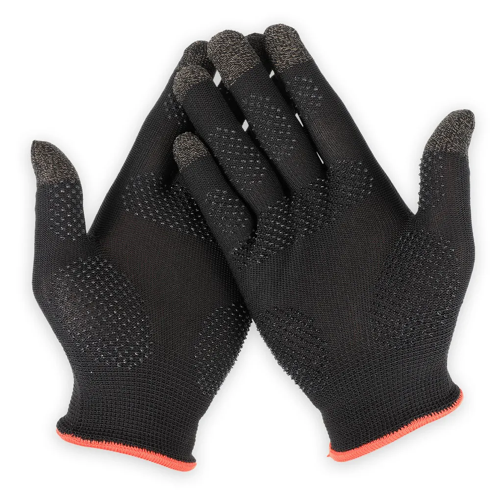 Best-selling pair of touch fingertips High-sensitivity copper fingertips Mobile phone screen Game controller Sweat-proof game