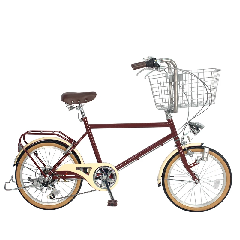 Leisure 20 inches cheap women good quality 6 speed pet city bike with basket