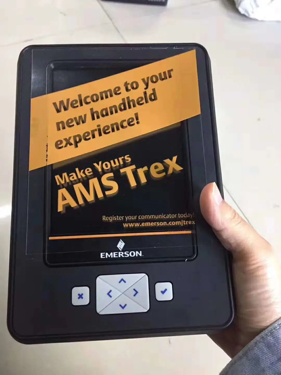 Оригинальный Новый коммуникатор устройств AMS Trex от emerson