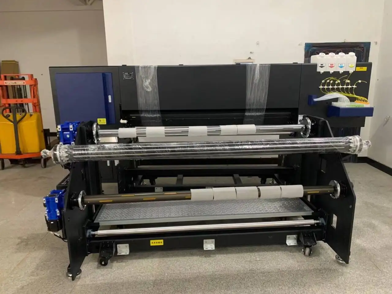 1.9m 8head cheap large format large format dye sublimation t- shirt printer/digital fabric printing machine