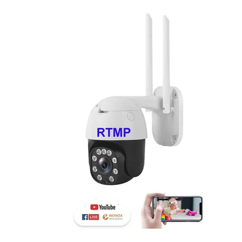 HD 1080P smart home ODM RTMP  Camera outdoor wifi  wireless security Live Streaming Webcam manufacturer