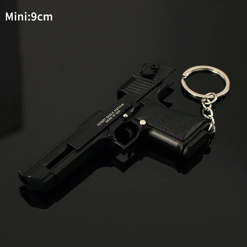 Desert Eagle Full Metal Toy Gun 1:3 Model Mini 1911 Keychain Factory Supply For Adult