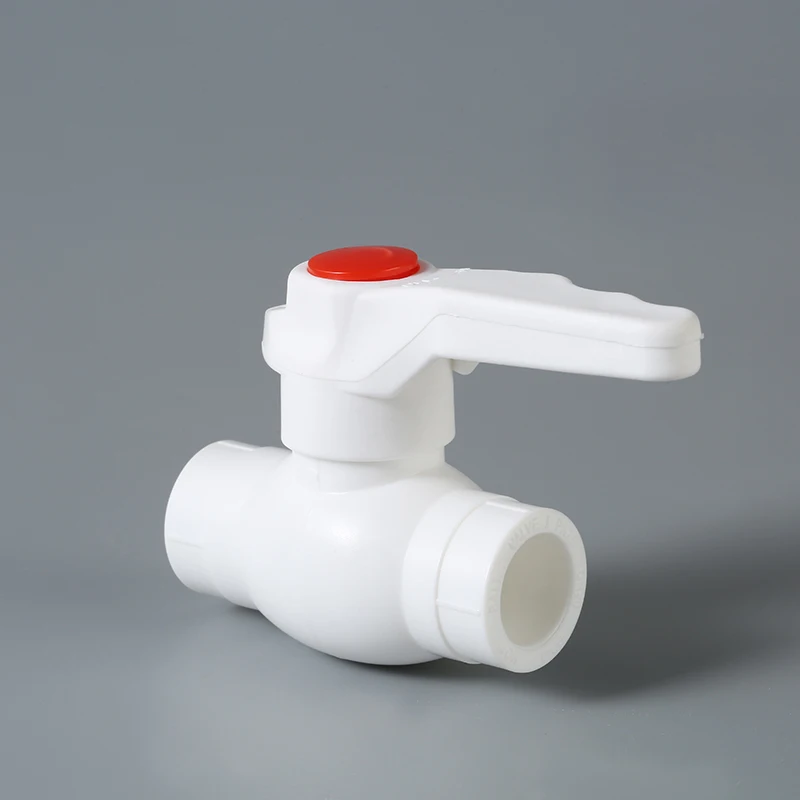 Gas Fitting Materials Durable PPR Water Ball Valve DN15 20 25 Water Ball Valve