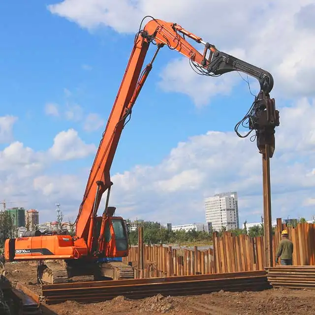 Multifunction Horizontal Screw Pile Driver or Excavator