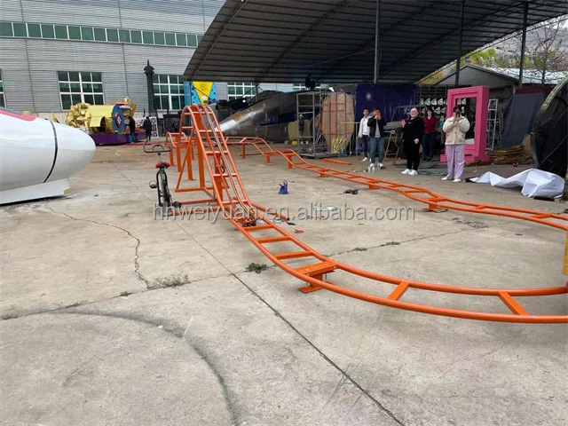 newest profitable s most popular amusement park rides unpowered mini roller coaster for sale