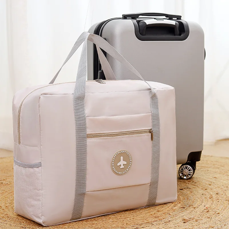 Large capacity Travel Shoulder Tote Bag suitcase Clothes organizer Portable Carrying storage bag Waterproof foldable travel bag