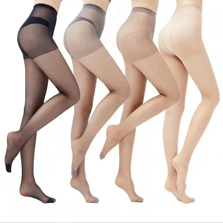 Custom sexy stockings for women skin nude silk transparent stocking
