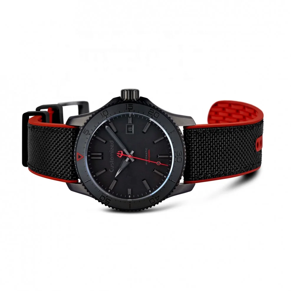 Luxury Cool Style Men Diving Watch  Automatic Sapphire Super Luminous Water Resistant 300M Wrist Watch